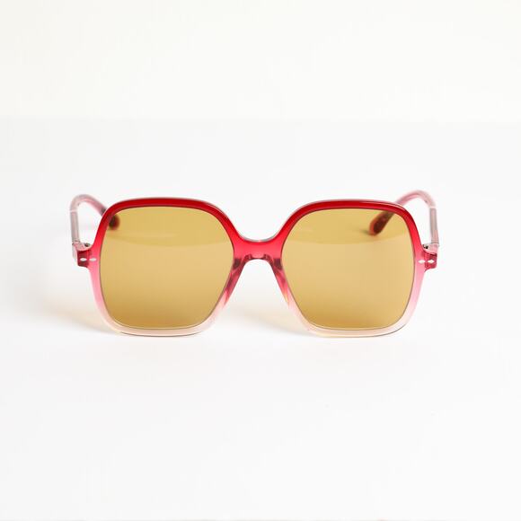ISABEL MARANT Pink Oversize Gradient Designer Sunglasses main image 7
